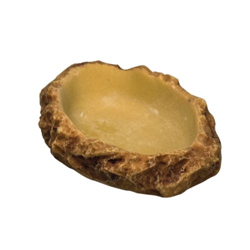 קערת מים לזוחלים Drinking Bowl flat במידות 12X8X2