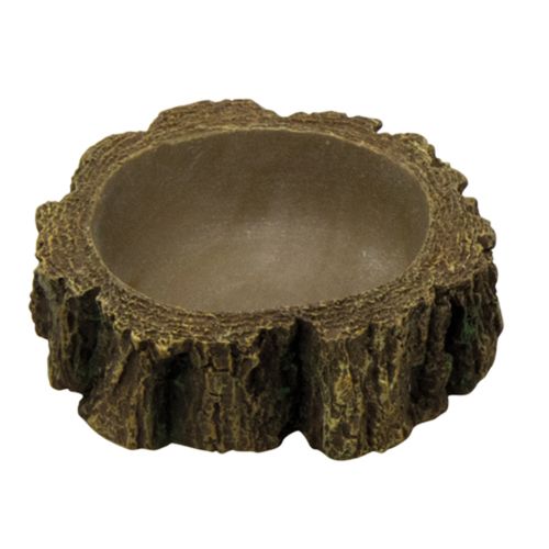 קערת מים לזוחלים Drinking Bowl Bark במידות 15X14X6