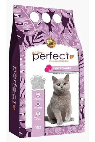 חול לחתולים פריומיום perfect baby powder