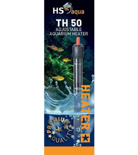גוף חימום 50 וואט | HS Aqua Adjustable Aquarium Heater 50w