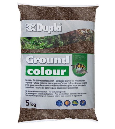 Dupla Ground colour Brown Chocolate 5KG | חצץ בצבע חום שוקולד