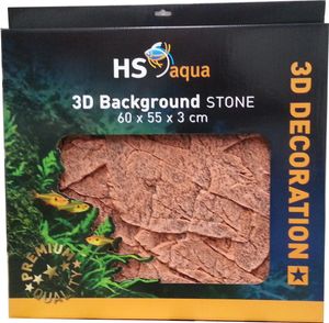-HS 3D Background STONE | רקע תלת מימד פולימרי | צבע חום