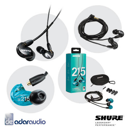 אוזניות Shure SE215 Pro