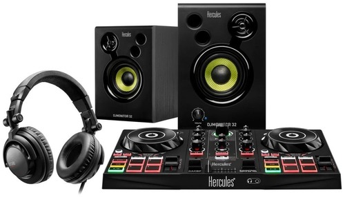 ערכת Dj מושלמת למתחילים הכוללת אוזניות, קונטרולר וזוג מוניטורים - משלוח חינם!
