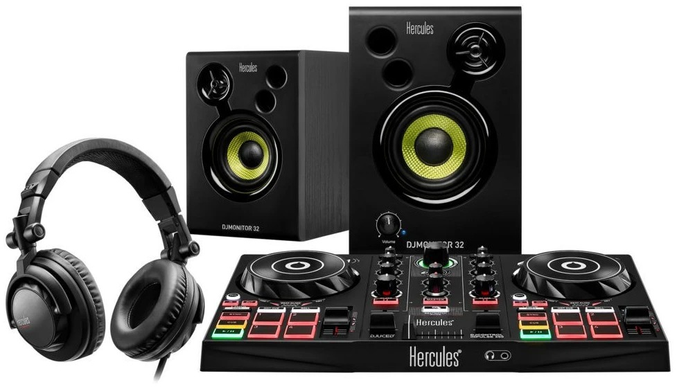 ערכת Dj מושלמת למתחילים הכוללת אוזניות, קונטרולר וזוג מוניטורים - משלוח חינם!