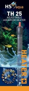 גוף חימום 25 וואט | HS AQUA GLASS AQUARIUM HEATER & PROTECTOR TH-25