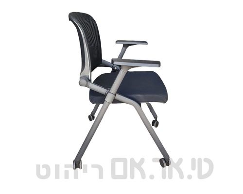 כסא דגם פז על גלגלים-צד