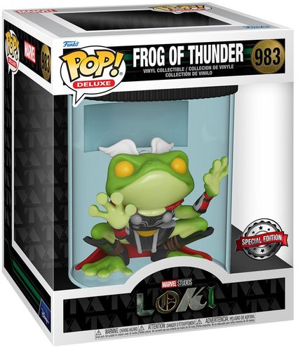 POP Deluxe Loki  Frog of Thunder- אריזה פגומה