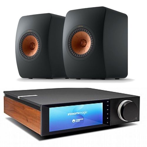 מבצע! מגבר רשת Cambridge EVO 150 + זוג רמקולים Kef LS50 Meta