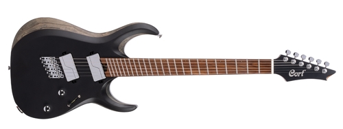 גיטרה חשמלית עם נרתיק CORT X700 MUTILITY BKS Fishman Fluence HH
