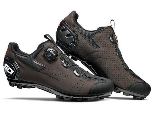 נעלי רכיבה לאופני כביש סידי שחור / חום - SIDI MTB GRAVEL SHOES