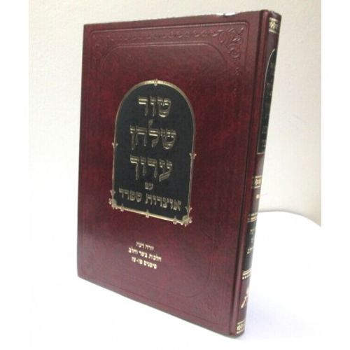 אוצרות ספרד - טור שלחן ערוך יו