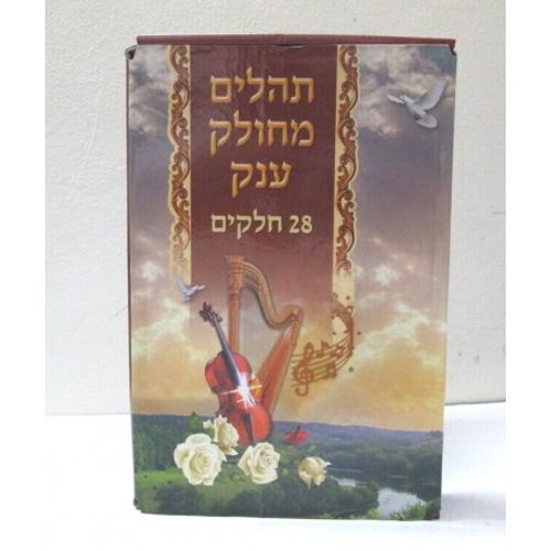 תהלים מחולק ענק - 28 חלקים