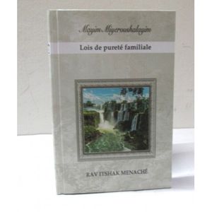 Mayim Miyeroushalayim - Purete familiale