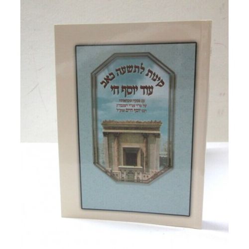 קינות לתשעה באב - עוד יוסף חי