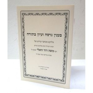 בענין גרסה ועיון בתורה