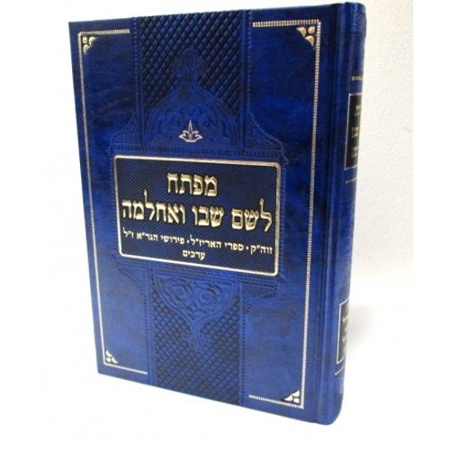 מפתח לשם שבו ואחלמה