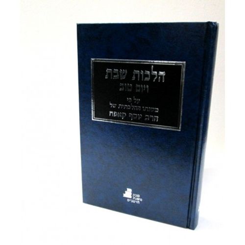 הלכות שבת ויום טוב
