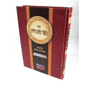 באר מים חיים - טבילת כלים