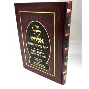 שו"ת קול אליהו - שבת
