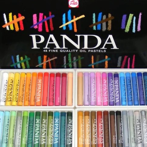 סט 48 צבעי פנדה PANDA (פסטל שמן) Royal Talens