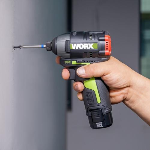 מברגת אימפקט 12V BL נטענת + 2 סוללות 2.0Ah + מטען בארגז WU132