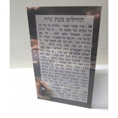 תהילים בעת צרה קטן (X10) - בני יששכר