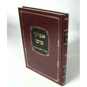 אפיקי מים - טהרה