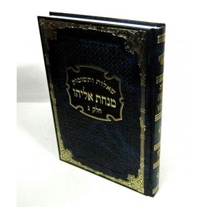 שו"ת מנחת אליהו חלק ג