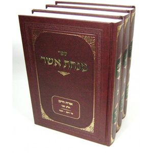 מנחת אשר אורח חיים ג"כ