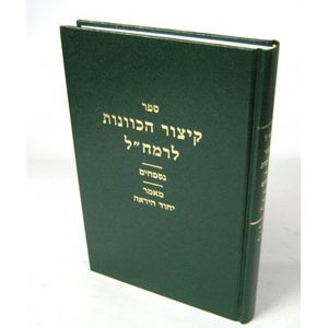 קיצור הכוונות רמח"ל