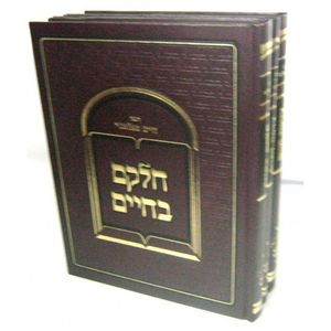 חלקם בחיים - צדקה חיים - צדקה לחיים ג"כ 