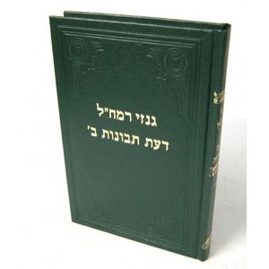 גנזי רמח"ל - דעת תבונות ב