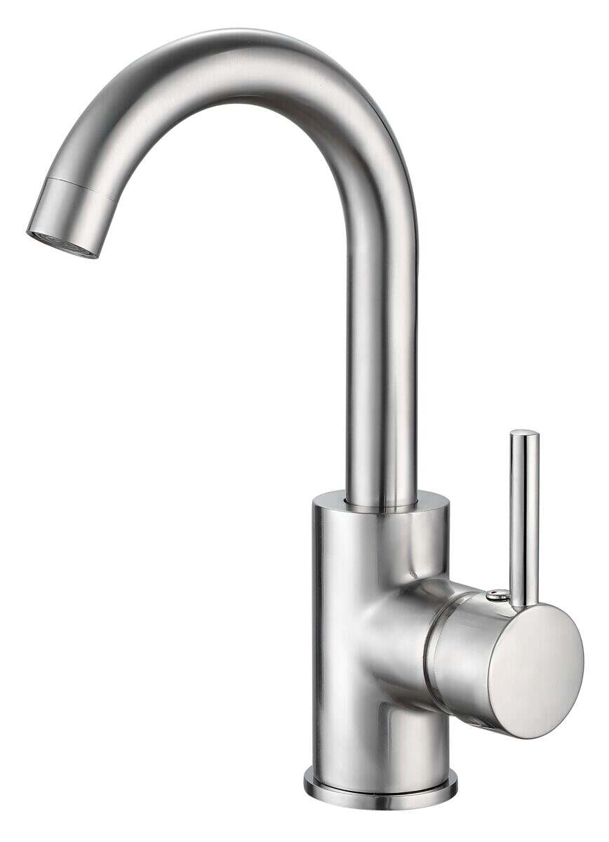 ברז פרח קצר DONALD ניקל מוברש AQUILA PREMIUM