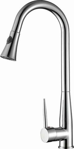 ברז נשלף CUCINA כרום ניקל AQUILA PREMIUM