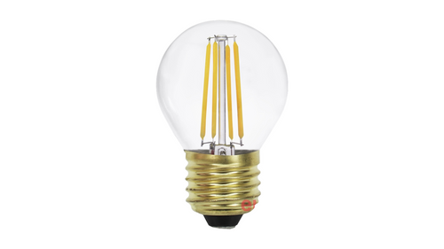 לד כדור דמוי להט 5W E27 | אור צהוב