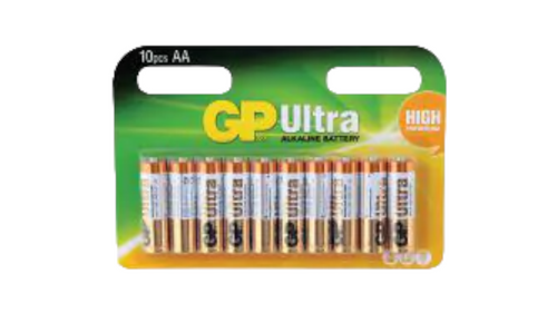 10 סוללות אולטרה אלקליין  GP | AA