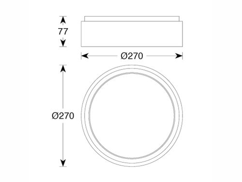 Frame עגול