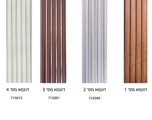 פסים דקורטיביים PVC רוחב 14 ס