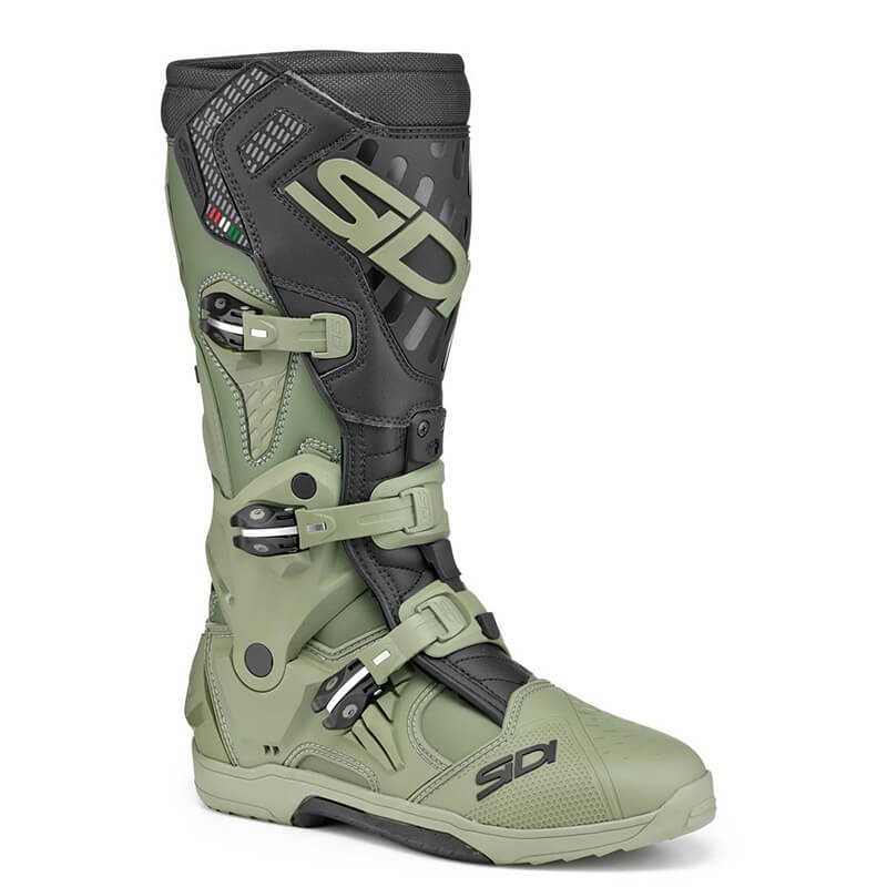 מגף רכיבה סידי ירוק / שחור - SIDI CROSSAIR BOOTS