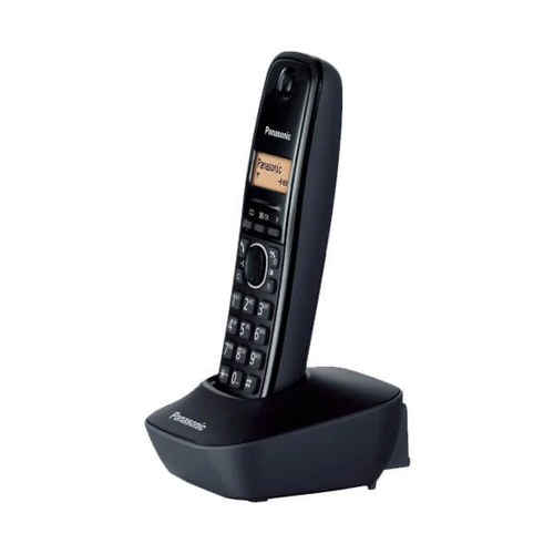 טלפון אלחוטי Panasonic KXTG1611 פנסוניק - צבע שחור/לבן