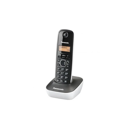 טלפון אלחוטי Panasonic KXTG1611 פנסוניק - צבע שחור/לבן