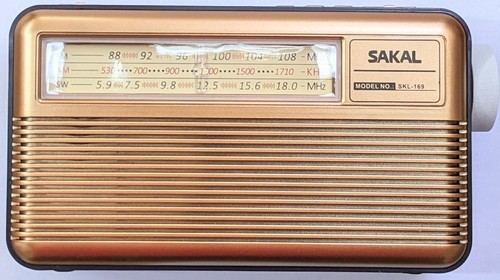 רדיו שולחני בעיצוב רטרו SKL-169 סקל