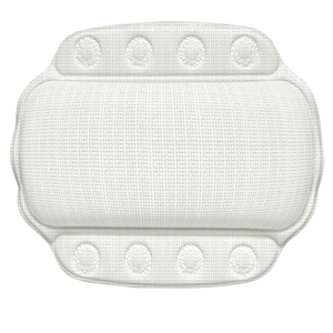 כרית צוואר לבנה לאמבטיה KRETA 32X23 neck pillow