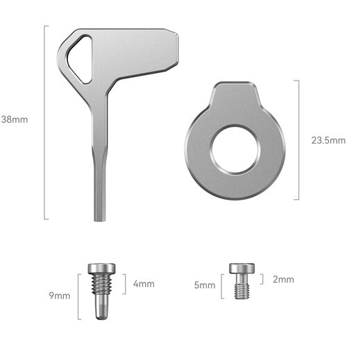 SmallRig 4385 Stainless Steel Screw Set סט ברגים ומברג