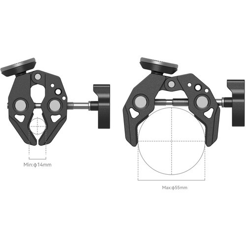 SmallRig 4249 Super Clamp with ARRI-Style Rosette Mount