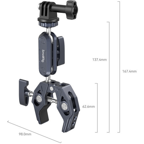 תופסן SmallRig  Super Clamp 3757B with Ball Head Magic Arm