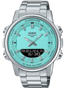 CASIO AMW-880D-2A2 TIFFANY משולב אנלוגי-דיגיטלי חדש