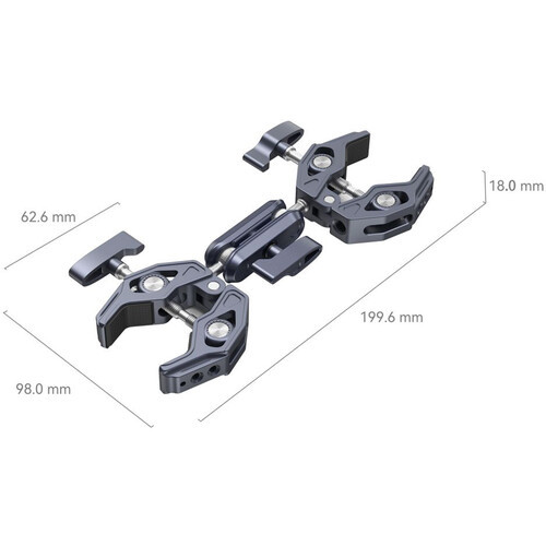 SmallRig 4103B Super Clamp סופר קלאמפ כפול