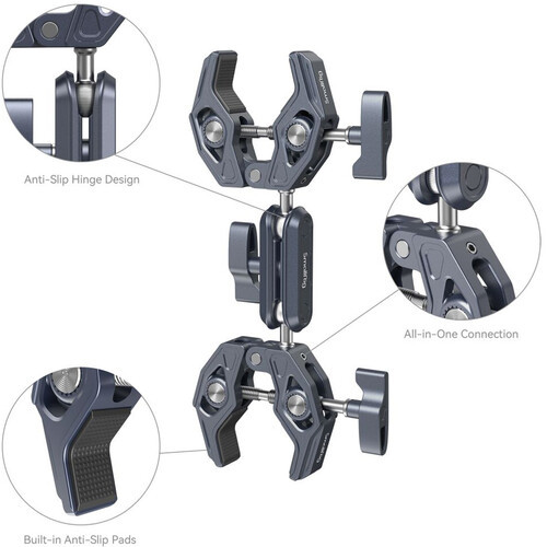 SmallRig 4103B Super Clamp סופר קלאמפ כפול